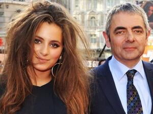 صور: شاهد ابنة "مستر بين" وزوجته!