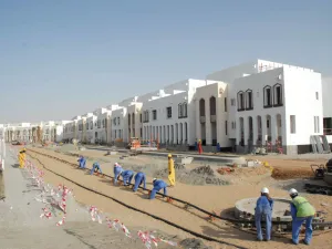 Construction in Muscat. (AFP/File)
