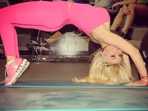 Have you made a promise to work out like Myriam Klink? (Facebook)
