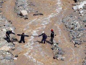 السيول ضربت المنطقة بعد أمطار غزيرة مفاجئة