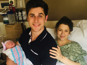 Wizards of Waverly Place alum David Henrie is a new dad (Source: davidhenrie / Instagram )