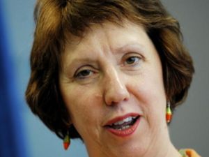  المفوضة العليا للسياسة الخارجية والأمن في الاتحاد الأوروبي كاثرين آشتون