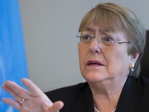 المفوضة السامية لحقوق الانسان بالامم المتحدة ميشيل باشليه