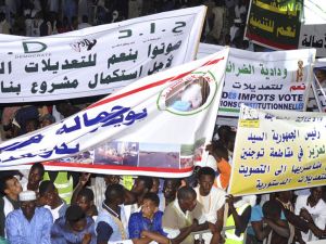 استفتاء على التعديلات الدستورية المقترحة من الحكومة الموريتانية