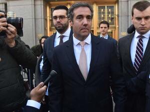  مايكل كوهين المحامي الشخصي للرئيس الأمريكي دونالد ترامب 