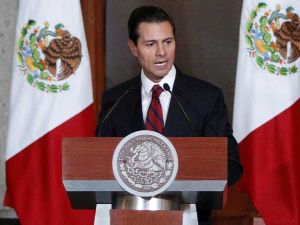 الرئيس المكسيكي انريكي بينا نيتو