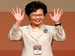 الرئيسة التنفيذية الجديدة لهونغ كونغ كاري لام