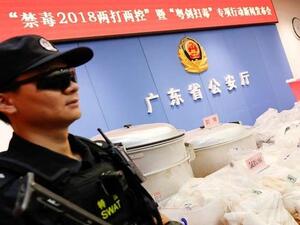 خلال 6 سنوات ونيف، اعتقلت أجهزة الأمن الصينية حوالي 1.1 مليون شخص يشتبه بضلوعهم في تهريب وبيع المخدرات