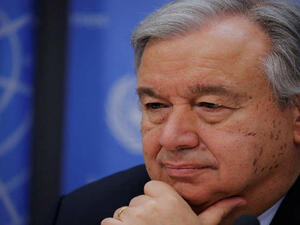  الأمين العام للأمم المتحدة أنطونيو غوتيريش