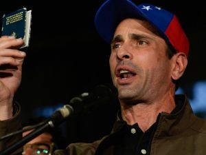 زعيم المعارضة الفنزويلية هنريك كابريليس