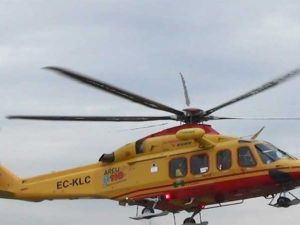  المروحية اختفت بين مدينة لاكويلا ومنطقة كامبو فيلتشي للتزلج