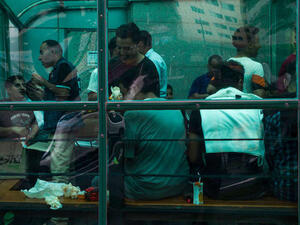 لاجئون يمنيون في جزيرة جيجو بكوريا الجنوبية