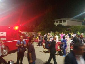 نقل عشرات المصابين إلى مستشفى ابن سينا بالرباط، لتلقي العلاج