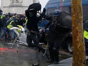 مواجهات بين الأمن الفرنسي ومتظاهري "السترات الصفراء"