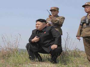  الزعيم الكوري الشمالي كيم جونغ أون