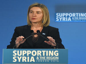 مسؤولة السياسة الخارجية بالاتحاد الأوروبي فيدريكا موجيريني