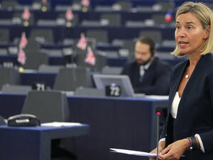 الممثلة العليا للسياسة الخارجية والأمنية بالاتحاد الأوروبي، فيديريكا موغيريني