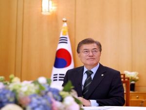 رئيس كوريا الجنوبية مون جيه-إن