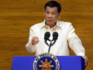 الرئيس الفلبيني، رودريغو دوتيرتي