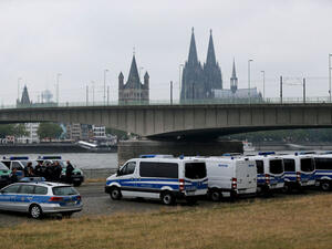 انتشار 2300 عنصر من الامن الالماني قبل تظاهرة لانصار اردوغان في كولونيا