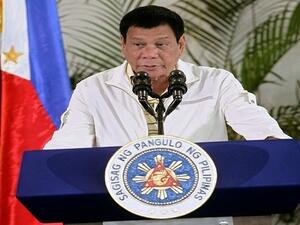 الرئيس الفلبيني رودريغو دوتيرتي