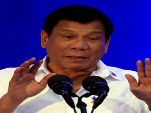 الرئيس الفلبيني رودريجو دوتيرتي