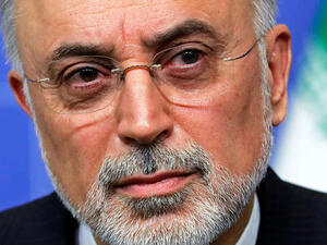 رئيس منظمة الطاقة الذرية الإيرانية علي أكبر صالحي