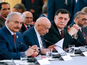 ترحيب بالاتفاق الذي جرى بين السراج حفتر