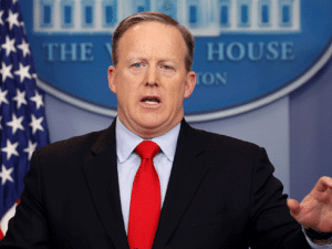 المتحدث باسم البيت الابيض شون سبايسر