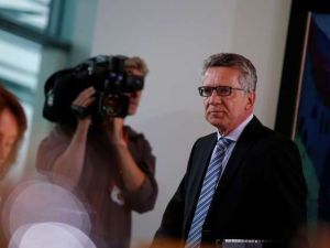 وزير الداخلية الألماني توماس دي ميزير