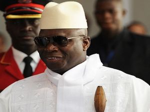 الرئيس الغامبي الخاسر في الانتخابات يحيى جامي