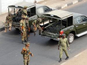 Nigerian police on patrol. (AFP/File)