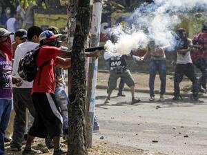 هذه اعنف تظاهرات تشهدها نيكاراغوا منذ تولي اورتيغا الحكم
