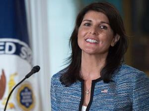 The United States Ambassador to the UN, Nikki Haley. (AFP/File)