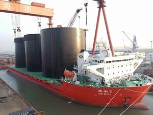 The transport route went from Nantong, Jiangsu to Sanya, Hainan, ranging approximately 1,285 nautical miles. Sanya Airport is designed to manage an annual throughput of around 60 million people. 