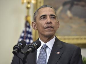 US President Barack Obama on Feb. 23, 2016 took his case for closing the Guantanamo military prison to the American people, saying it was time to shutter a facility that betrayed US interests and values. (AFP/Mandel Ngan)