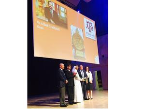 Texas A&M University at Qatar (TAMUQ) was awarded the Best Research Office of Year 2017 at the 9th QNRF Annual Forum