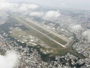 قاعدة للجيش الاميركي في جزيرة اوكيناوا اليابانية
