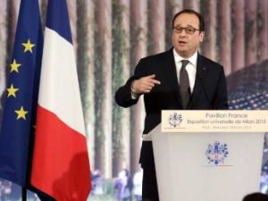 الرئيس الفرنسي فرانسوا أولوند 