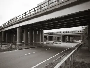 An overpass is expected to relieve some of the traffic congestion. (Shutterstock)