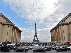 Eiffel Tower in the background (AFP/File Photo)	