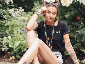 Paris Jackson made her grandfather Joe promise that he'd visit her as a ghost (Source: parisjackson / Instagram )