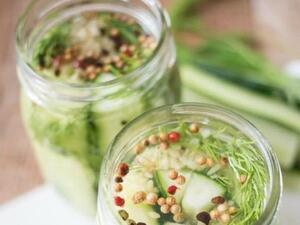 مخلل الخيار السريع