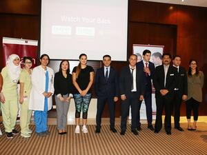 During the event