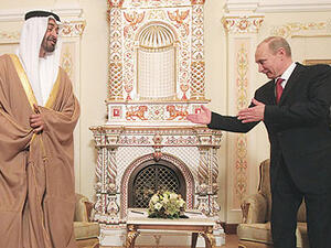 بوتن يستقبل محمد بن زايد ويوقعان الشراكة الاستراتيجية
