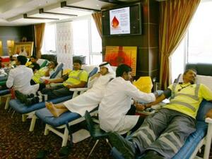 حملة موانئ دبي العالمية للتبرع بالدم