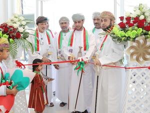 During the opening