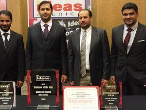 During the Ideas America 2015 award ceremony