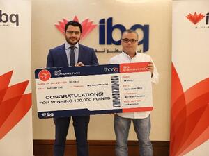 Fadi Ramadan was the lucky winner