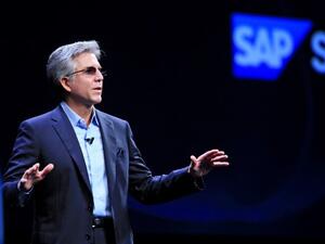 Bill McDermott, CEO, SAP SE presents at SAP SAPPHIRE NOW in Orlando, Florida